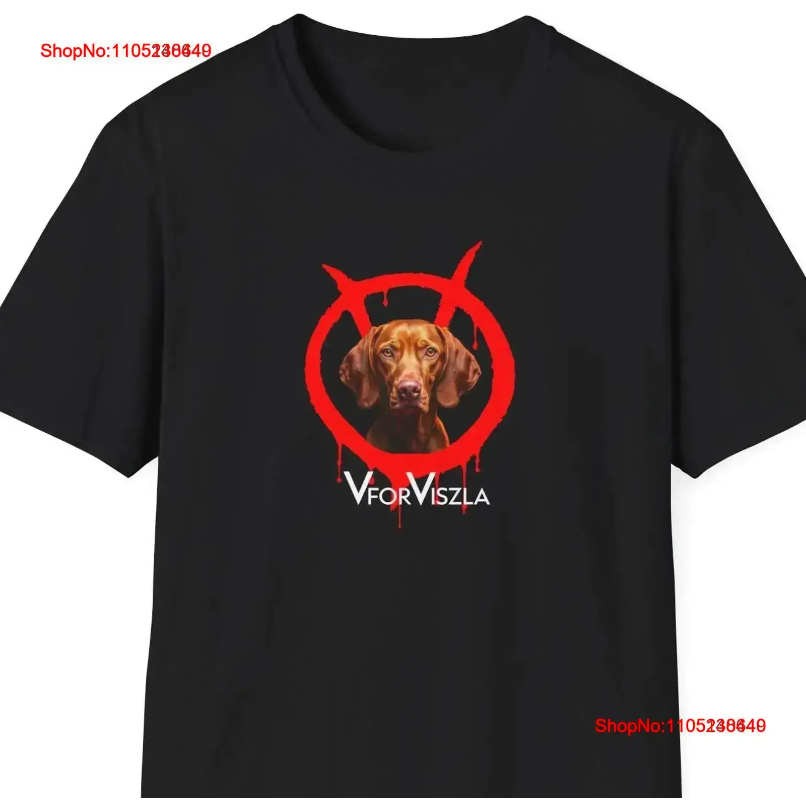 Men'S Fashion V Neck T Shirts - V pour VISZLA Dog Lover t-shirt