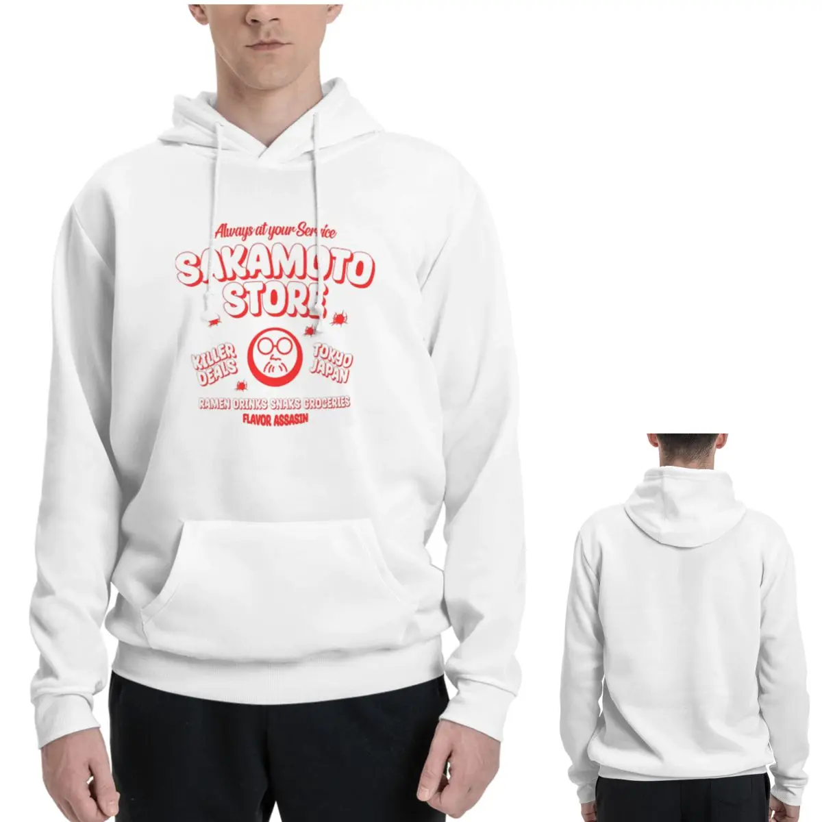 Mens Fashion Store - Sakamoto Days STORE sweat à capuche