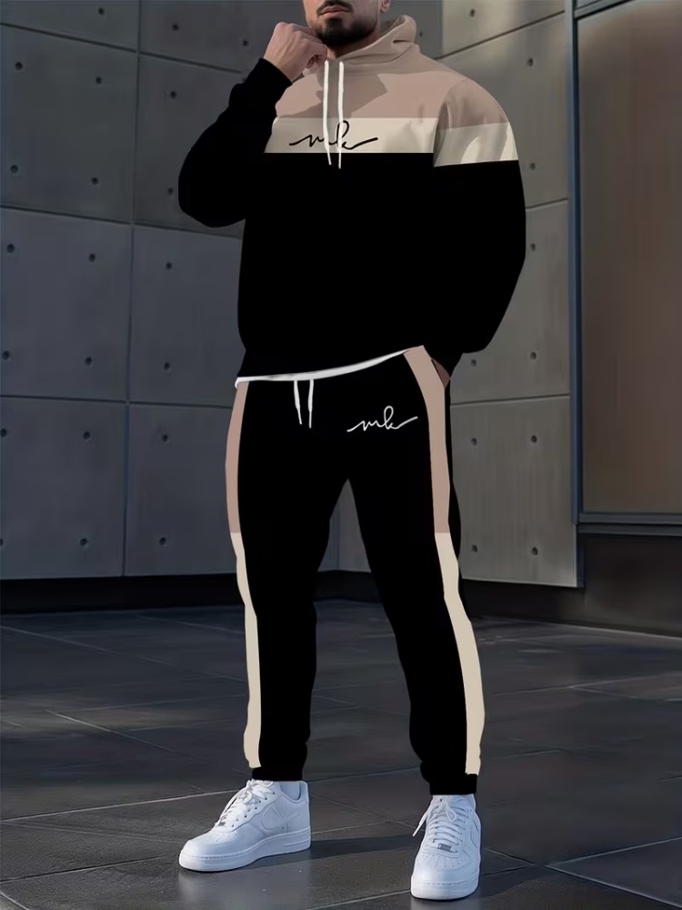 Men'S Fashion Loose Pants - Ensemble de sport décontracté pour hommes