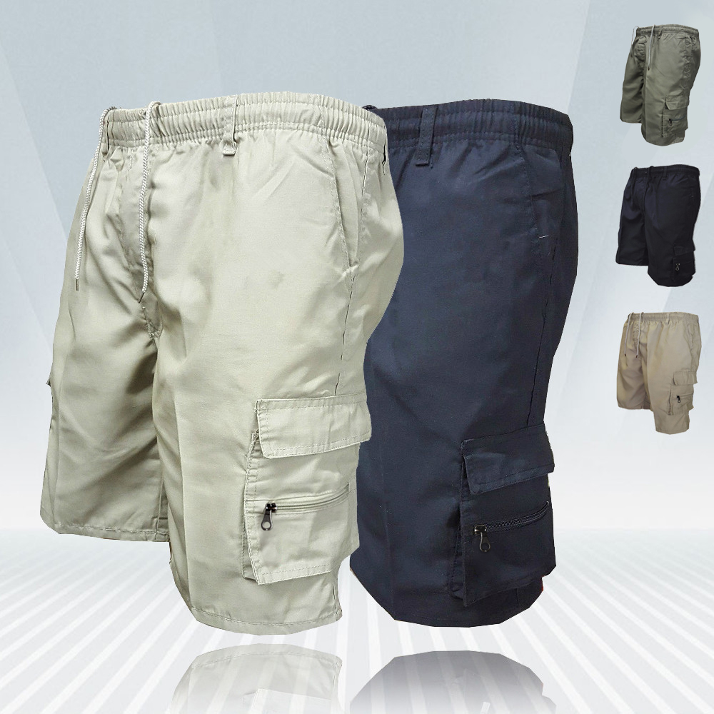Men'S Fashion Loose Pants - Mode hommes Cargo Shorts hommes pantalons