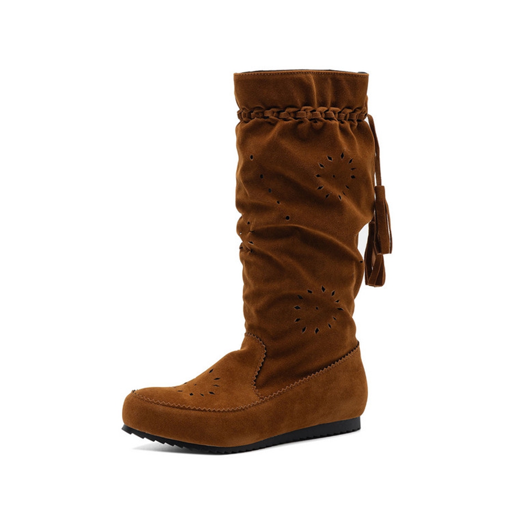 Fashion Men'S Boots - Bottines bohèmes pour femmes, montantes jusqu'au