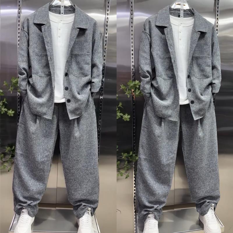 Men'S Fashion Loose Pants - Ensemble 2 pièces pour homme :