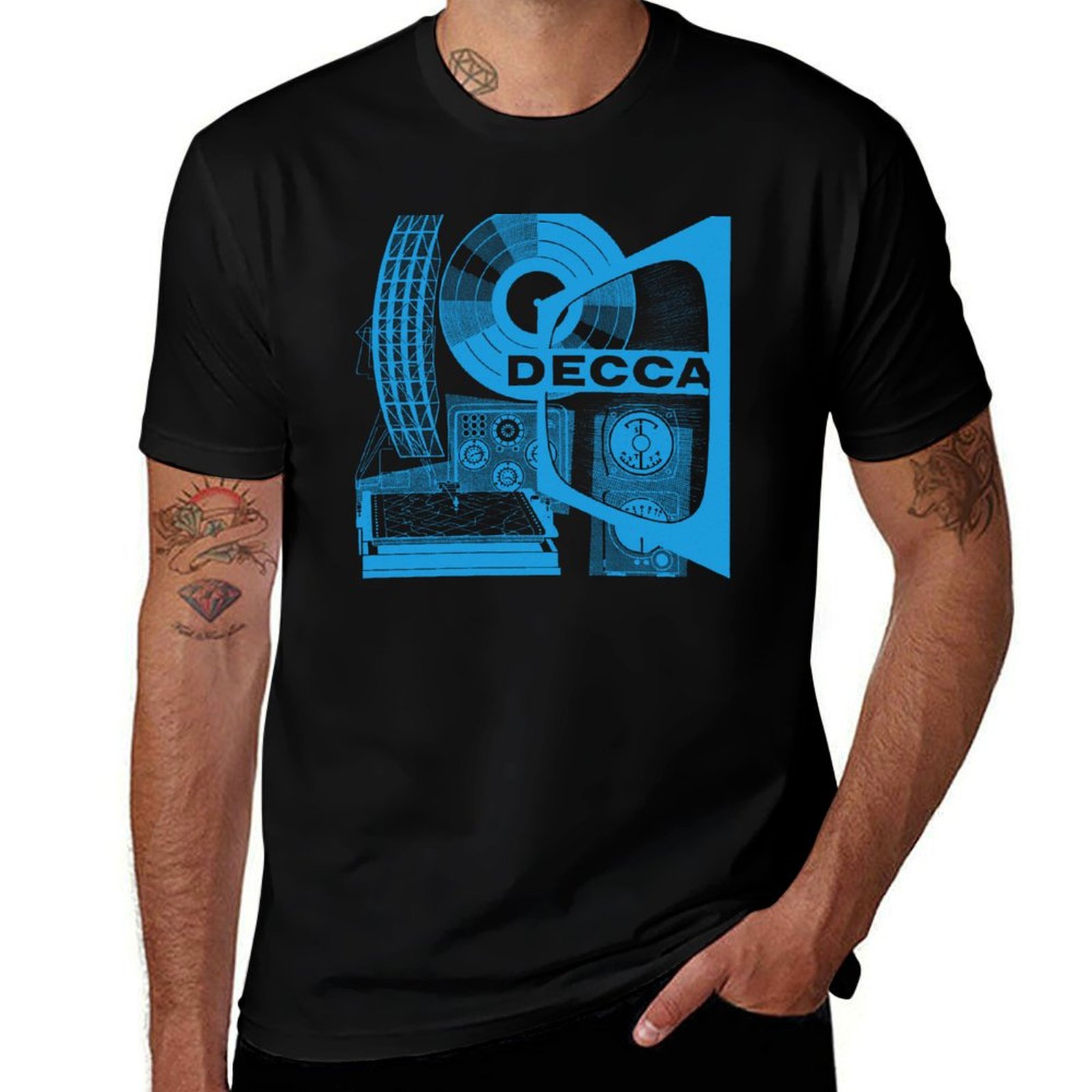 1950S Fashion Men'S - Decca Label - Publicité Mod Classique