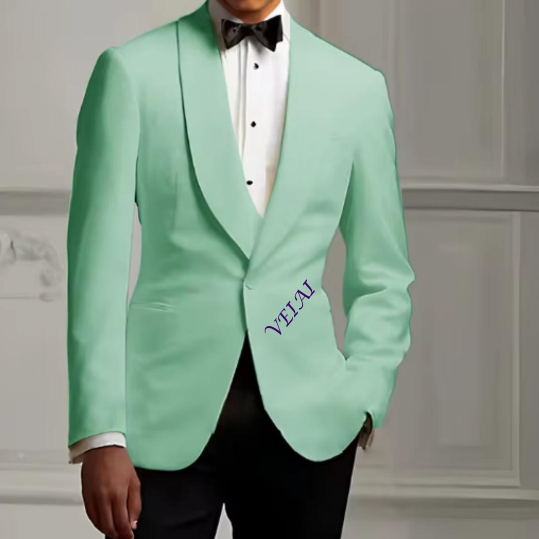 Jacket Mens Fashion - Ensemble 2 pièces costume garçon ivoire,