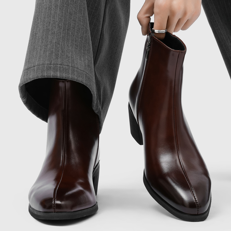 Fashion Men'S Boots - Bottes pour hommes simples et élégantes