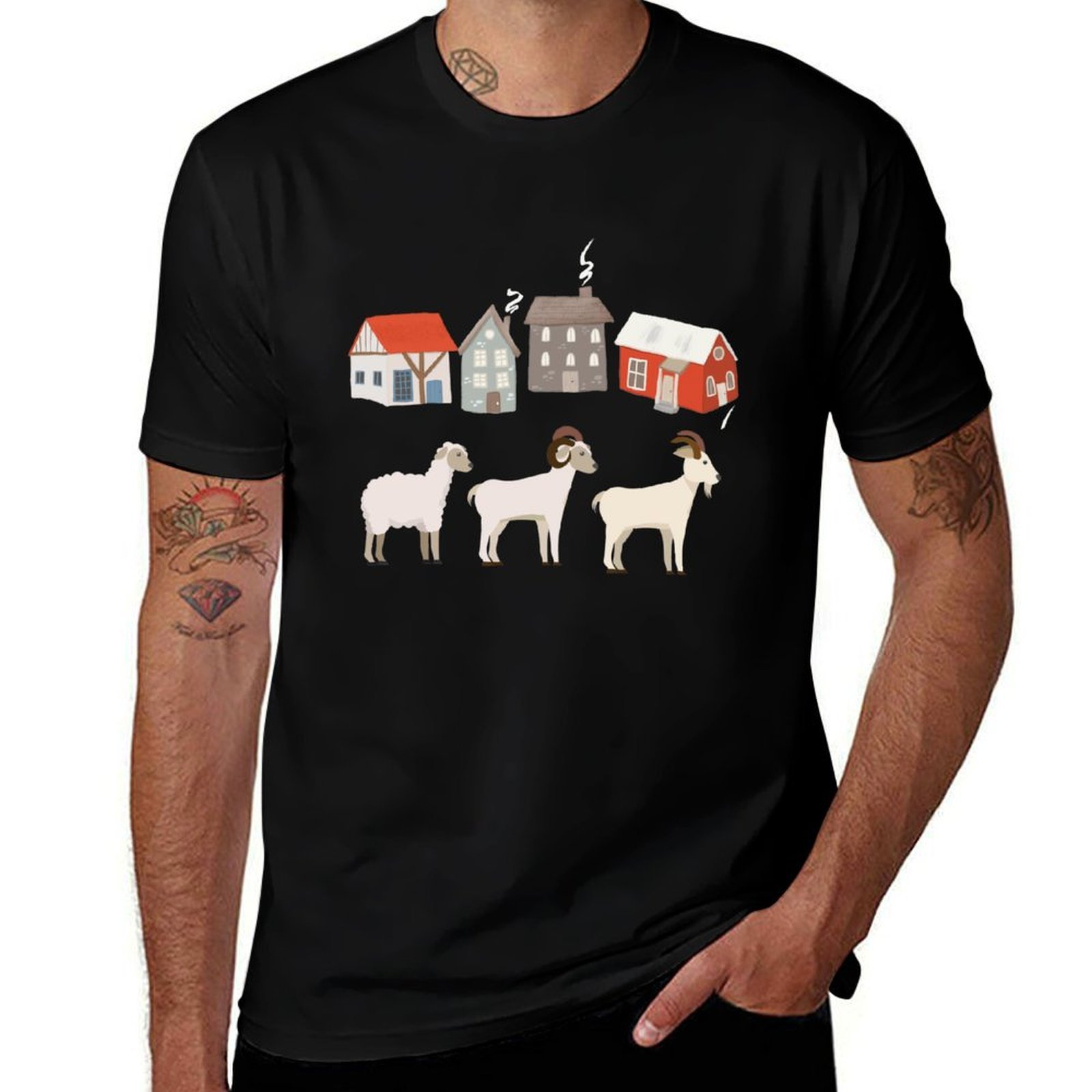 Men'S Fashion Over The Years - T-shirt à manches courtes décontracté et