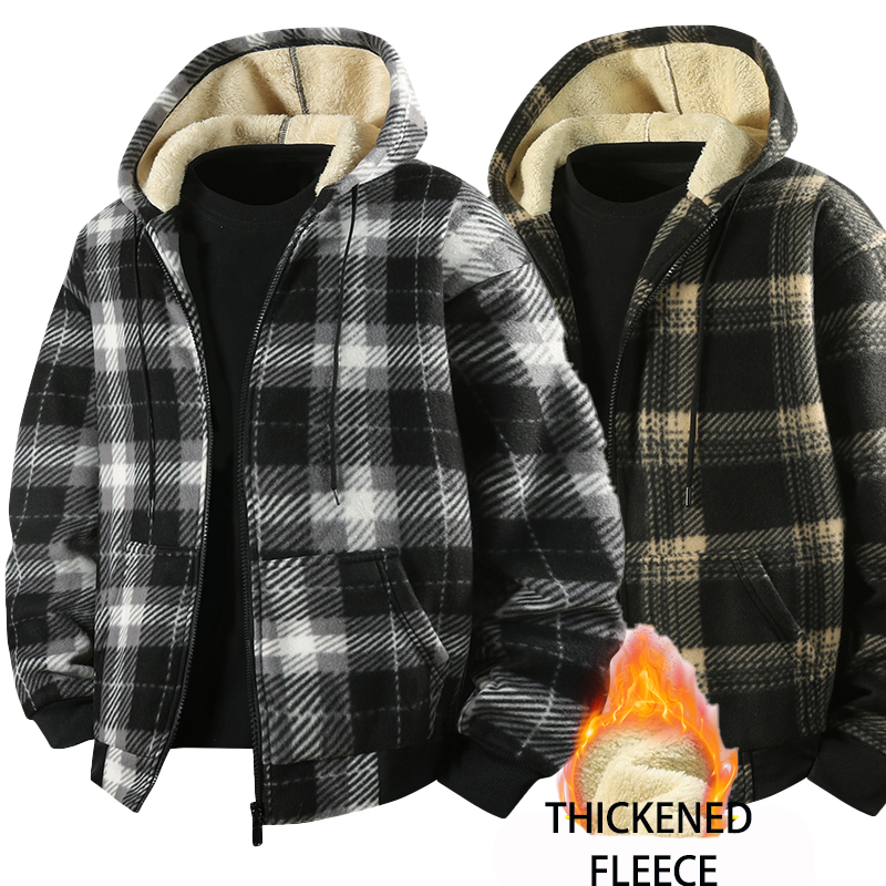 Jacket Mens Fashion - Nouvelle veste chemise à carreaux décontractée