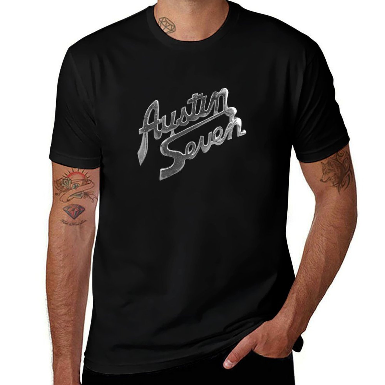 Mens Fashion In The 1930S - T-shirt imprimé mode décontracté à manches