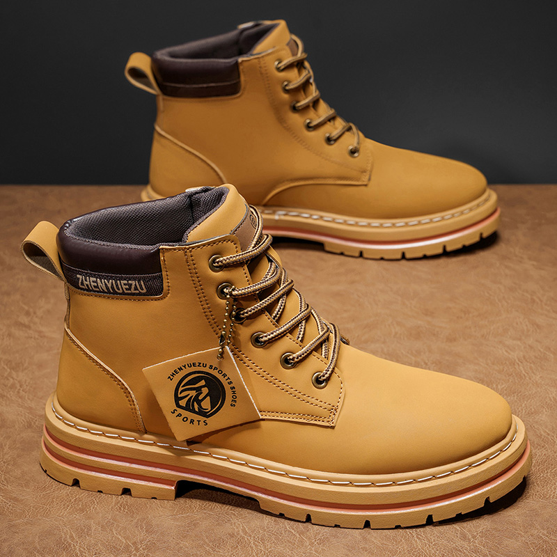 Fashion Men'S Boots - Bottes hautes pour hommes, doublure douce