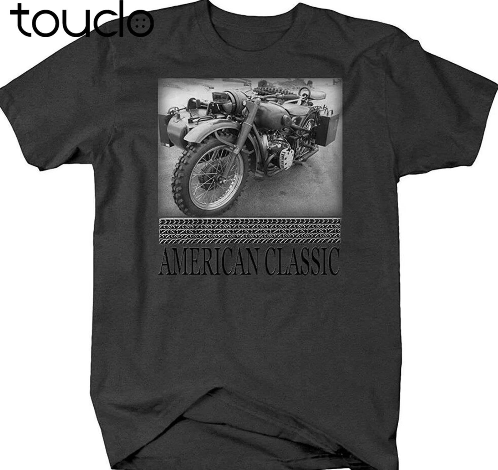 Military Shirt Men - T-shirt décontracté pour homme, style rétro