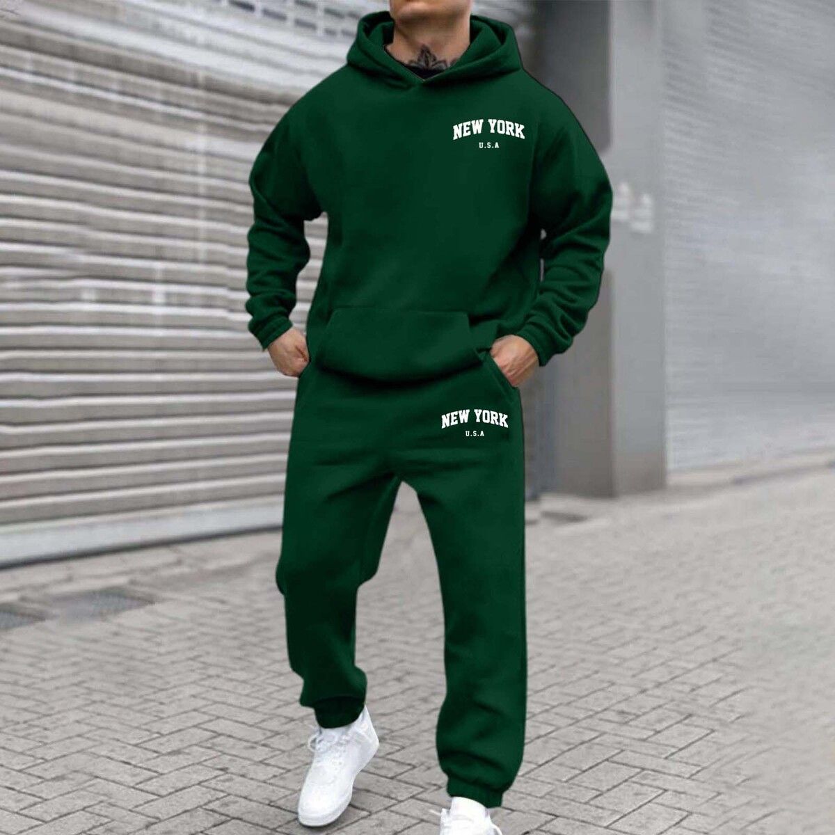 Sweat-shirt pour homme imprimé - Men'S Fashion Loose Pants avis et prix