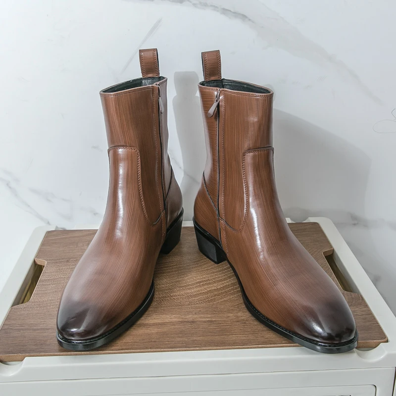 Bottines classiques confortabl - Fashion Men'S Boots avis et prix