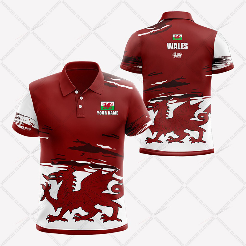Polo personnalisé avec drapeau - Men'S Fashion Names avis et prix