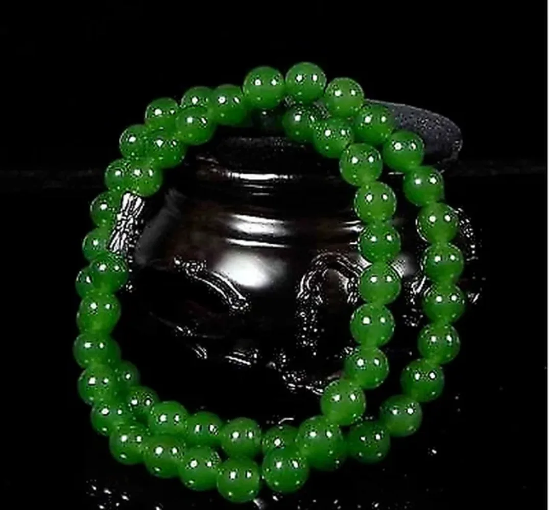 Collier de perles vertes natur - Men'S Fashion Necklaces avis et prix