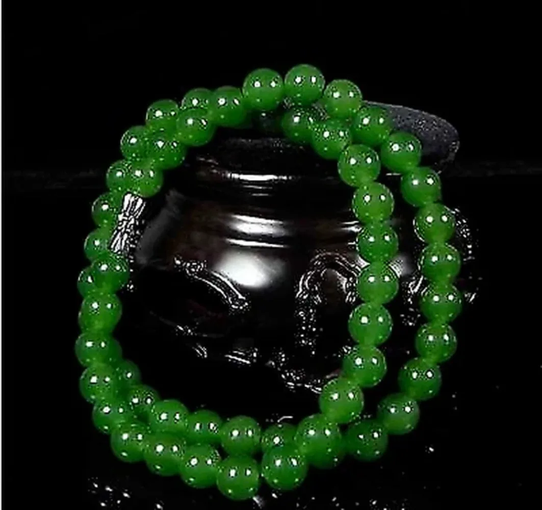 Collier de perles vertes natur - Men'S Fashion Necklaces avis et prix