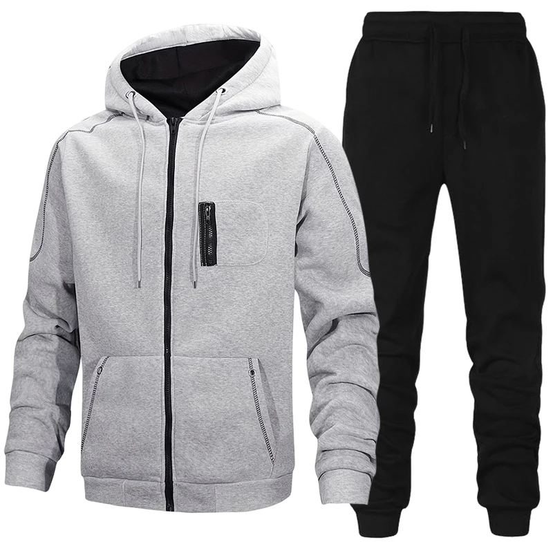 Ensemble de survêtement décont - Jacket Mens Fashion avis et prix