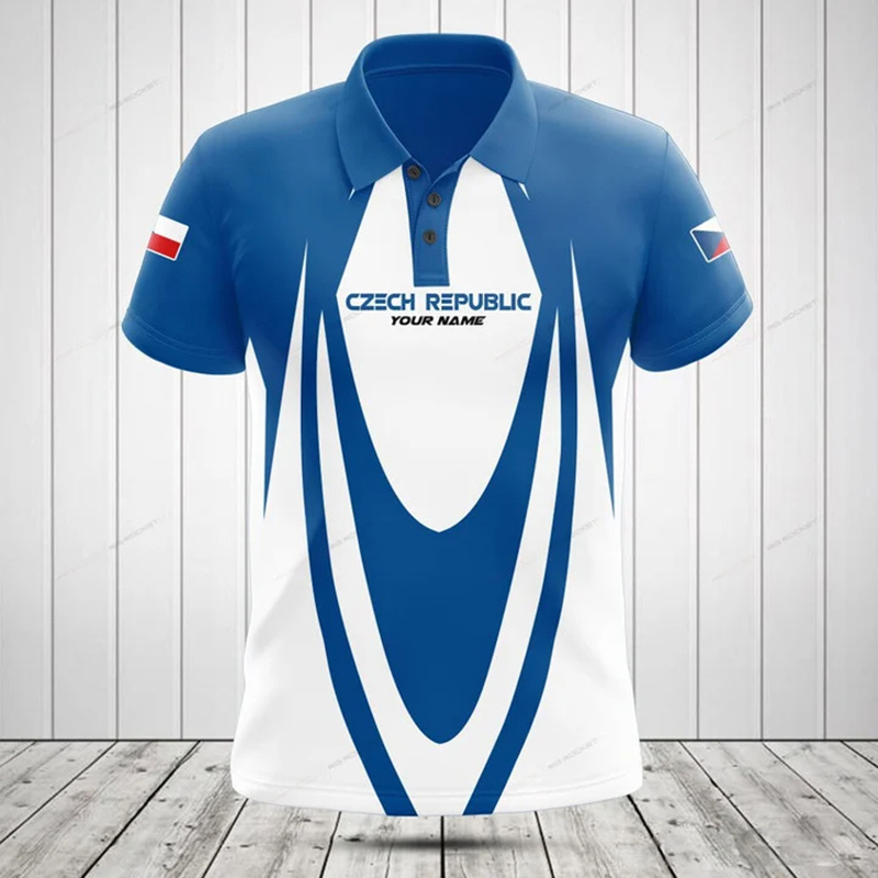 Polo personnalisé avec drapeau - Men'S Fashion Names avis et prix