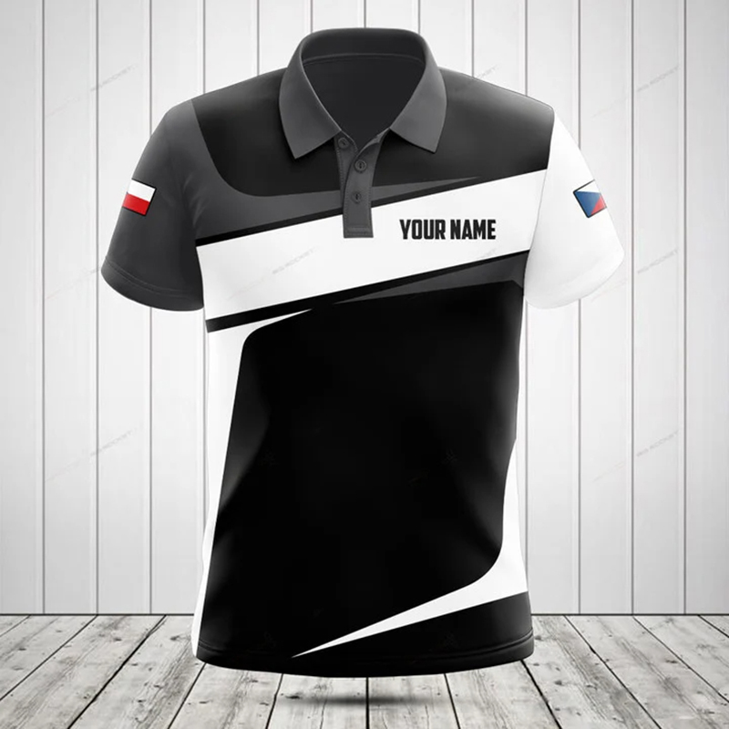 Polo personnalisé avec drapeau - Men'S Fashion Names avis et prix