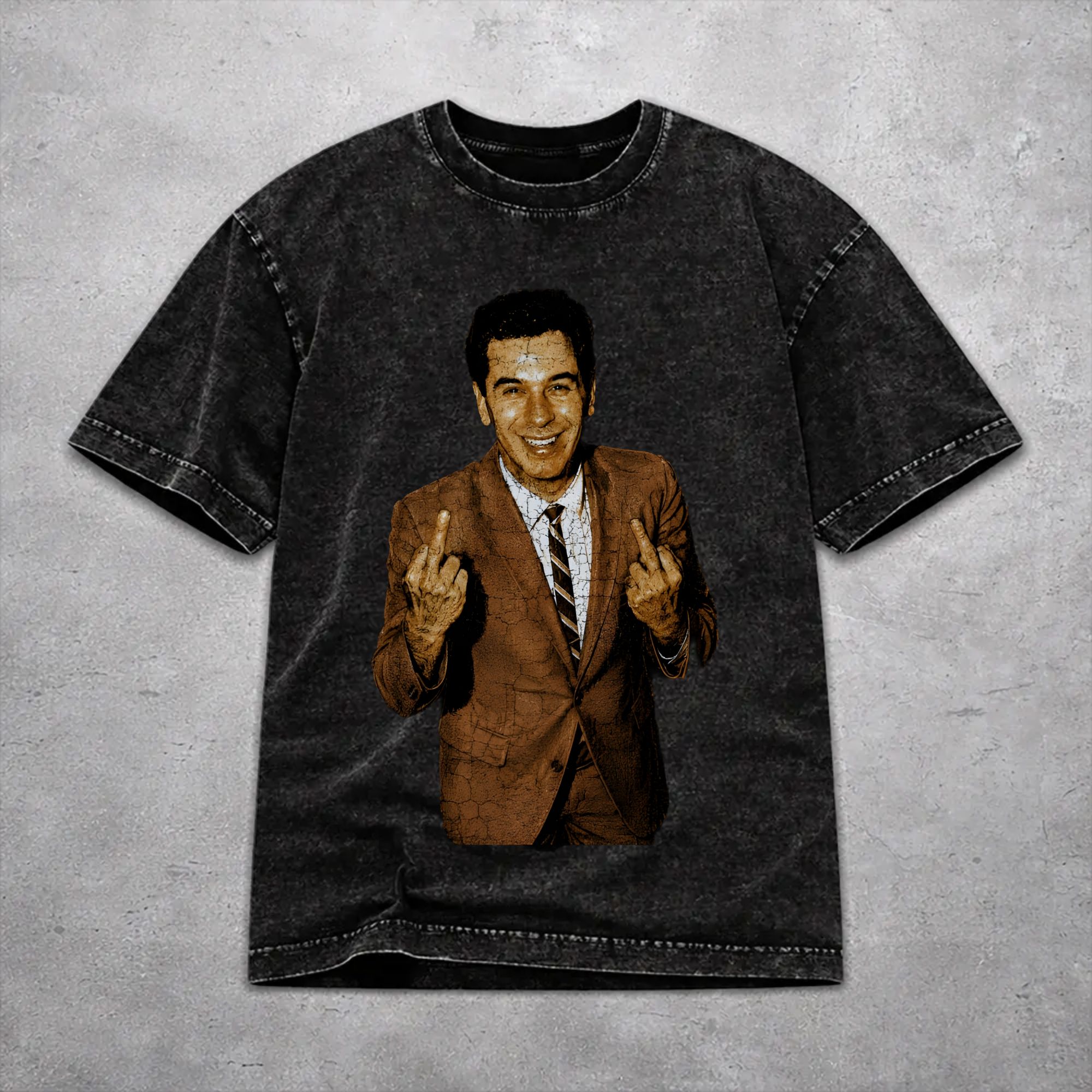 T-shirt style délavé Freddy Ca - 1950S Fashion Men'S avis et prix