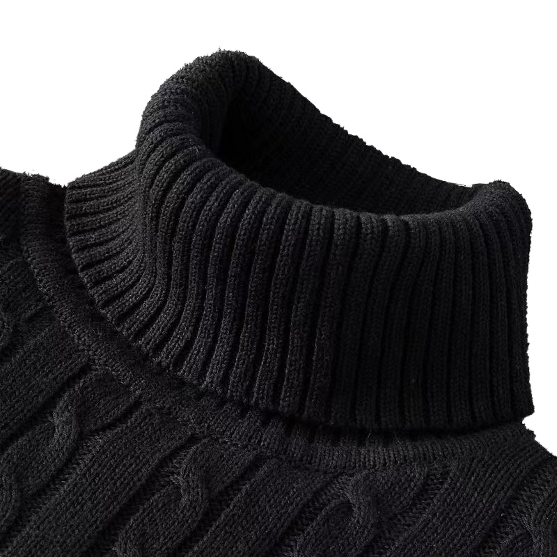 Nouveau Pull à col roulé décon - Turtleneck Sweater Men avis et prix