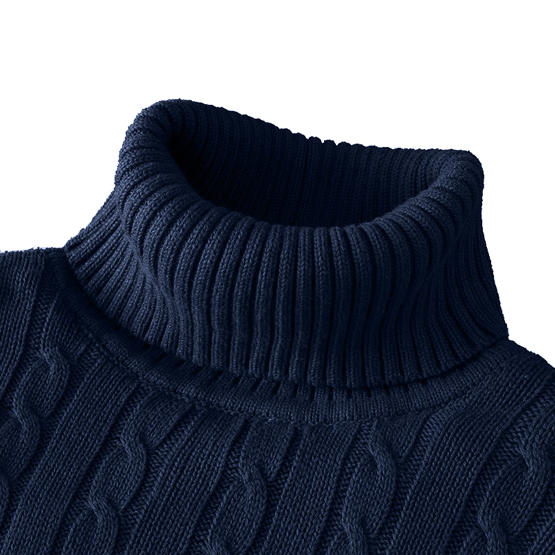 Nouveau Pull à col roulé décon - Turtleneck Sweater Men avis et prix