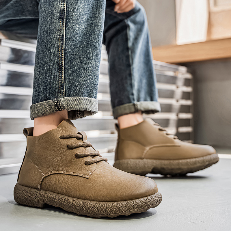 Bottines courtes marron pour h - Fashion Men'S Boots avis et prix