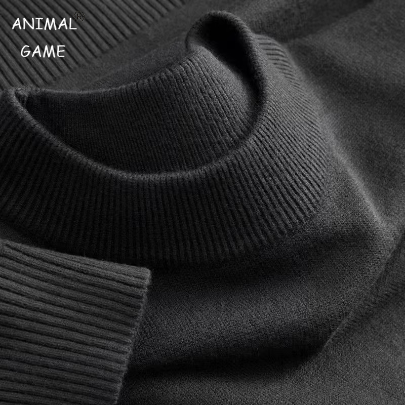 Hommes décontracté faux col ro - Turtleneck Sweater Men avis et prix