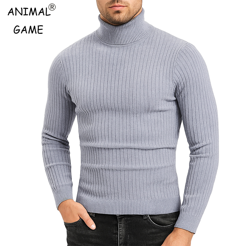 Automne hommes chandails col r - Turtleneck Sweater Men avis et prix