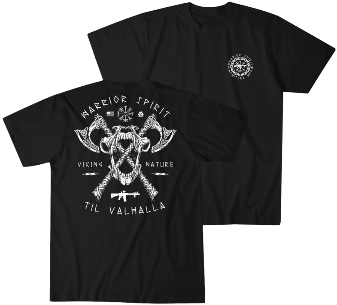 T-shirt Til Valhalla Vi King W - Military Shirt Men avis et prix