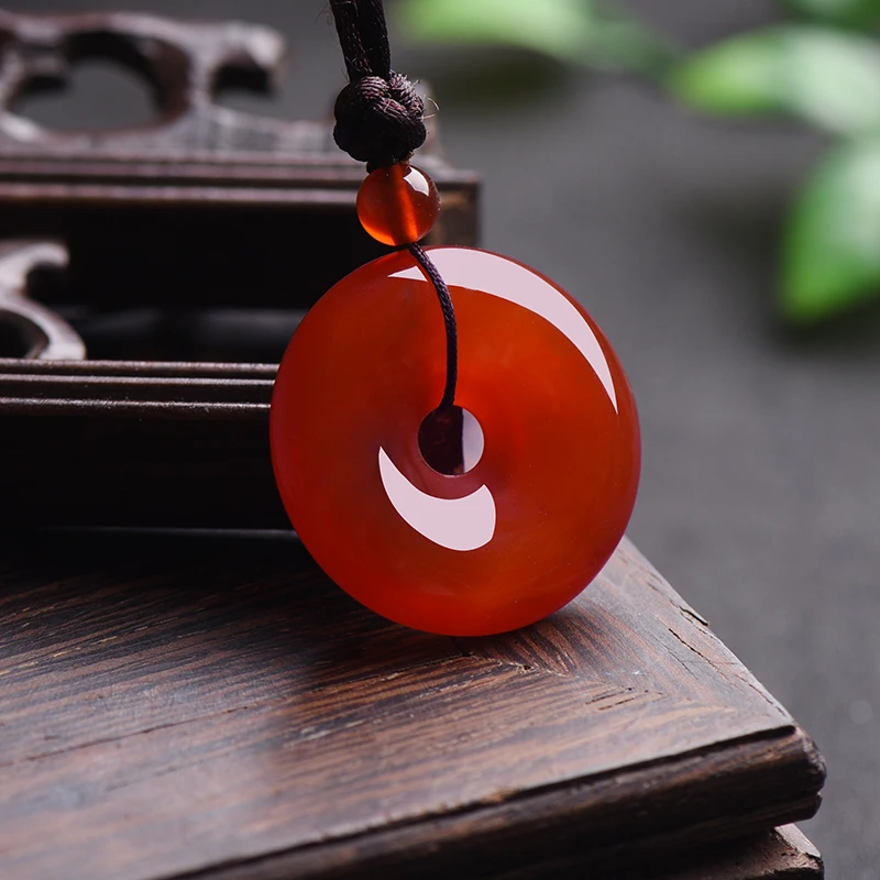 Pendentif beignet en Jade mult - Men'S Fashion Necklaces avis et prix