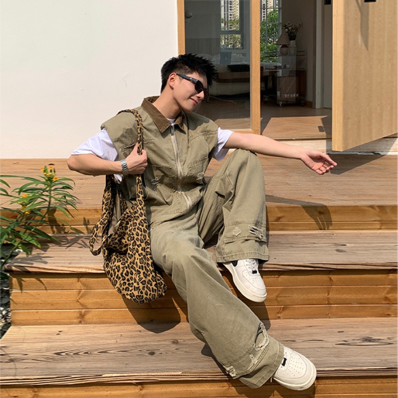 Ensemble décontracté et tendan - Men'S Fashion Loose Pants avis et prix
