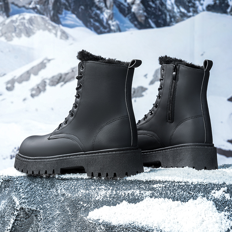 Bottes hautes en peluche pour  - Fashion Men'S Boots avis et prix