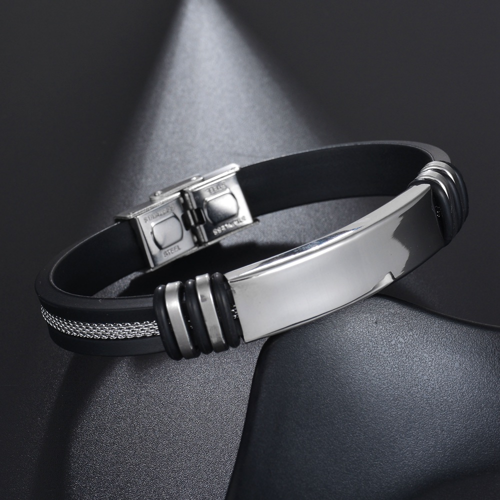 Bracelets en cuir et acier ino - Men'S Fashion Over The Years avis et prix