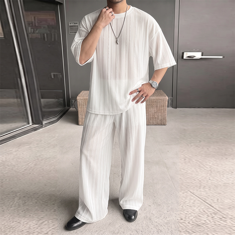 Ensembles INCERUN pour Hommes  - Men'S Fashion Loose Pants avis et prix