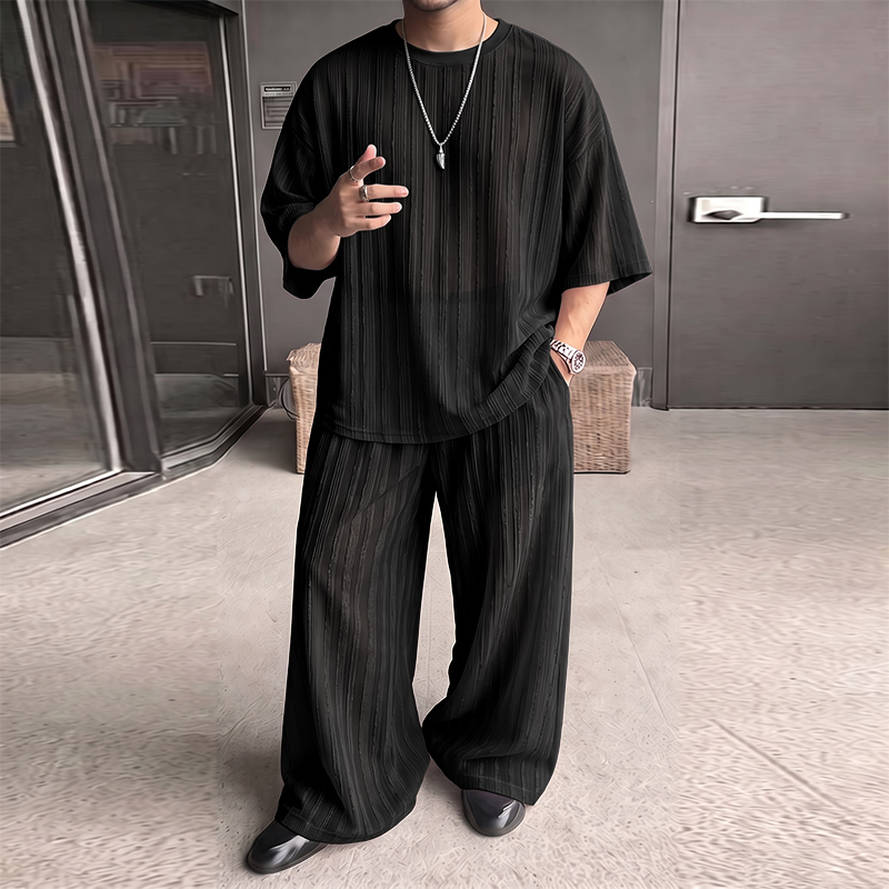 Ensembles INCERUN pour Hommes  - Men'S Fashion Loose Pants avis et prix