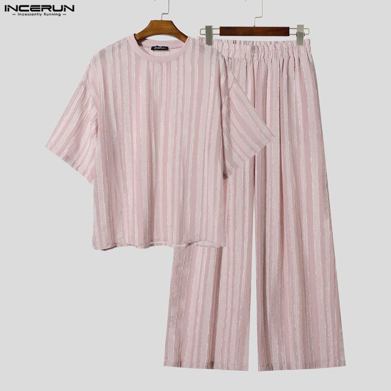 Ensembles INCERUN pour Hommes  - Men'S Fashion Loose Pants avis et prix