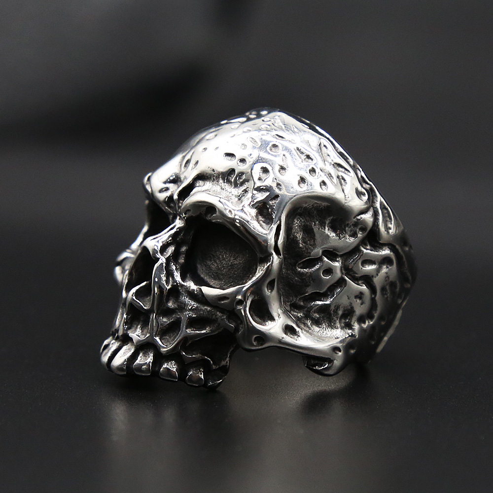 Bague gothique en acier inoxyd - Mens Fashion Store avis et prix