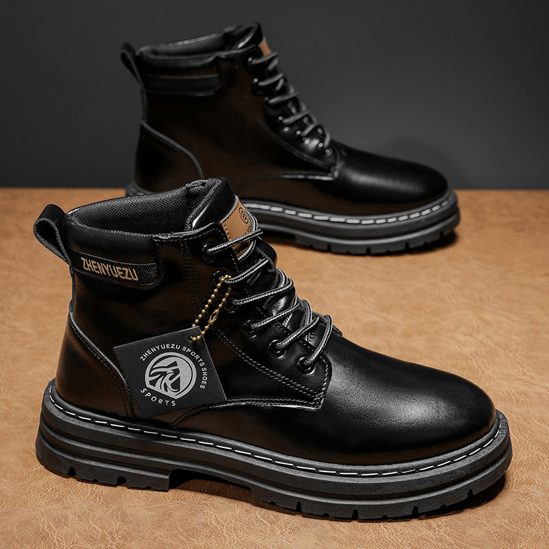 Bottes hautes pour hommes, dou - Fashion Men'S Boots avis et prix