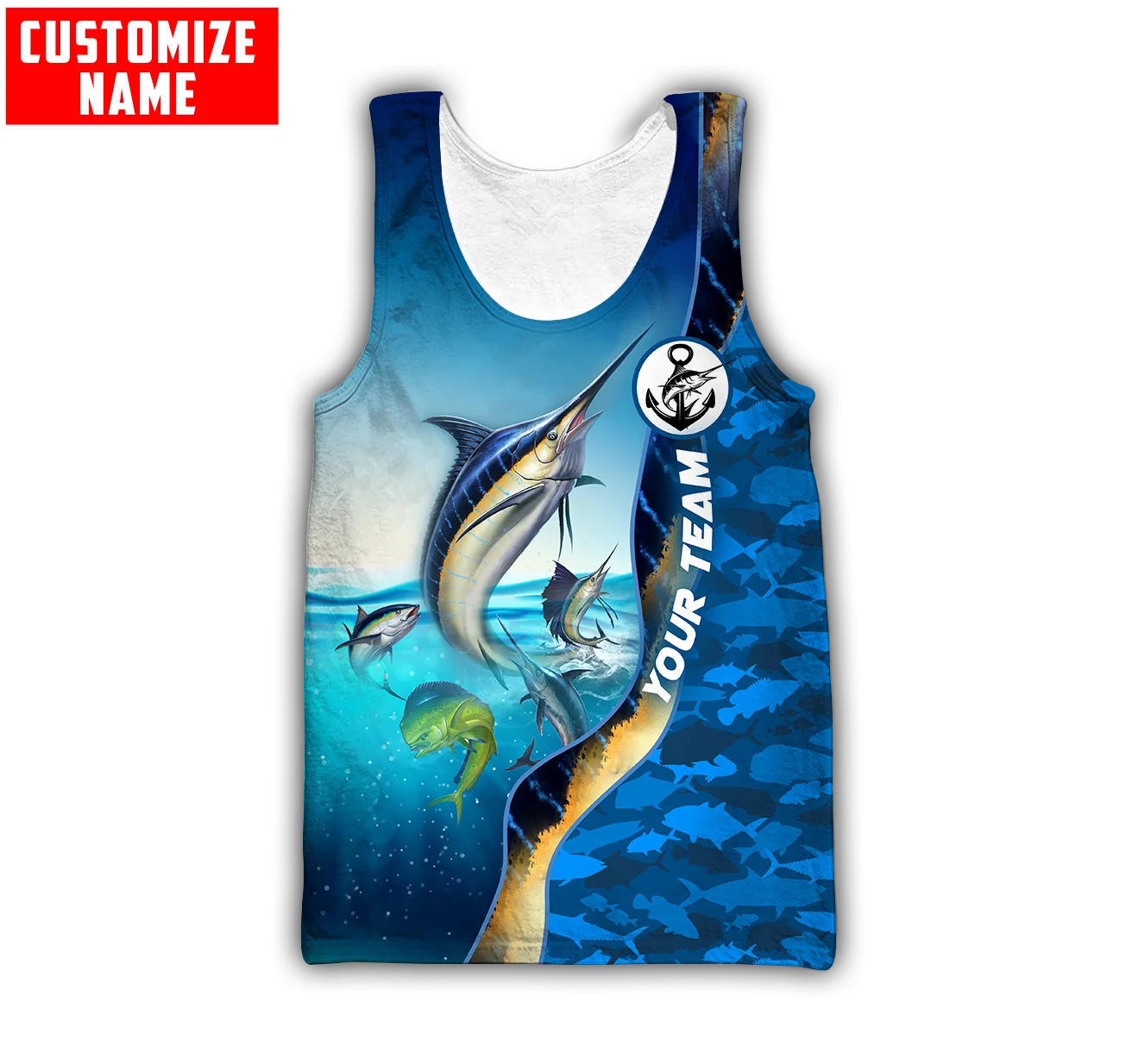Mahi – T-shirt sans manches av - Men'S Fashion Names avis et prix