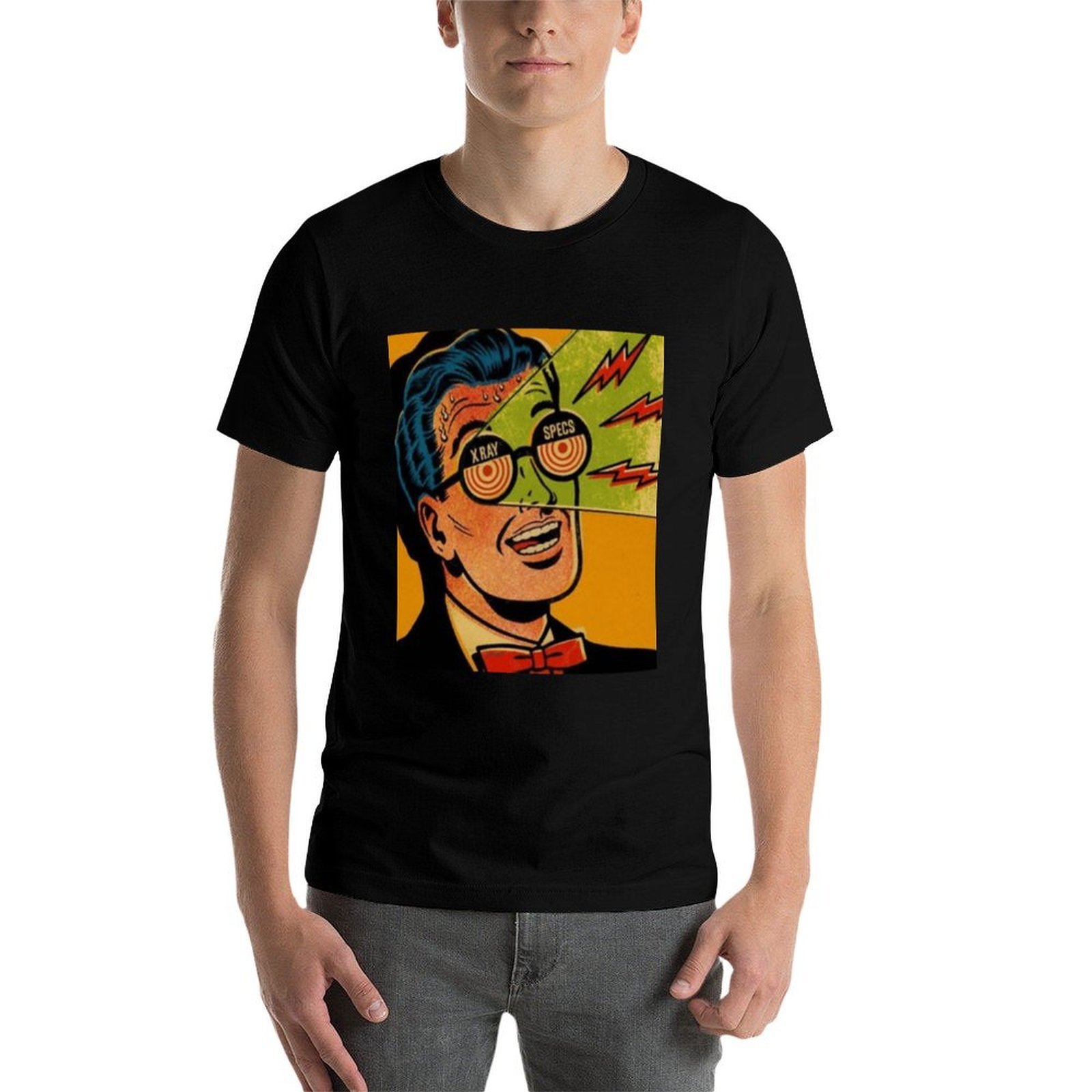T-shirt vintage avec motif de  - 1950S Fashion Men'S avis et prix
