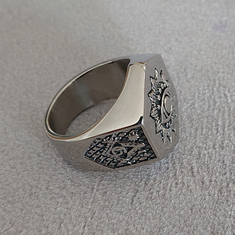 Bague de motard en acier inoxy - Mens Fashion Store avis et prix