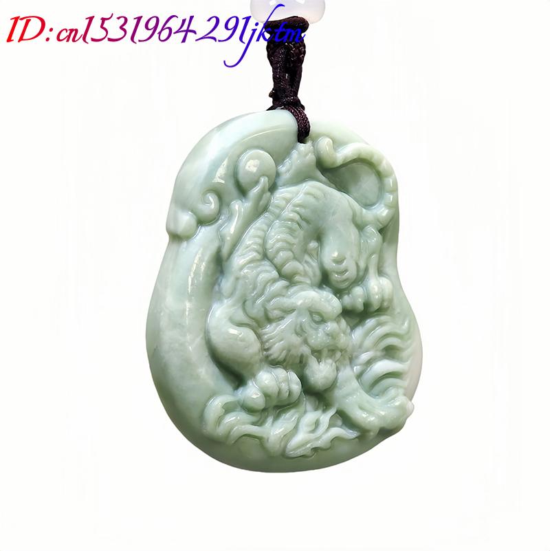 Collier pendentif tigre vert n - Men'S Fashion Necklaces avis et prix