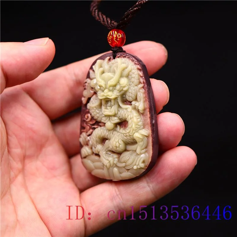 Robe violette Jade Dragon pend - Men'S Fashion Necklaces avis et prix